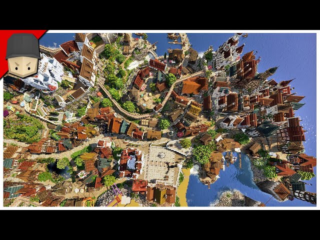 Insane Minecraft Medieval City - 3 YEARS in the making!