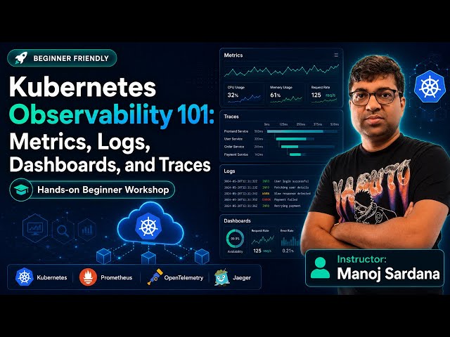 Kubernetes Observability 101: Metrics, Logs, Dashboards, and Traces