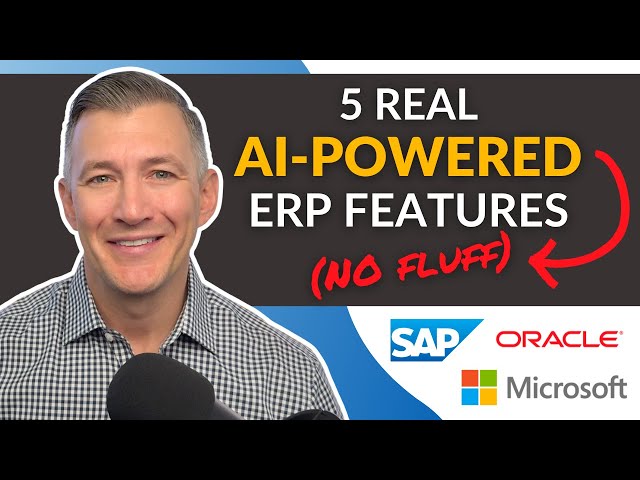 ERP + AI - 5 Features That Actually Work (And Aren’t Just Hype)