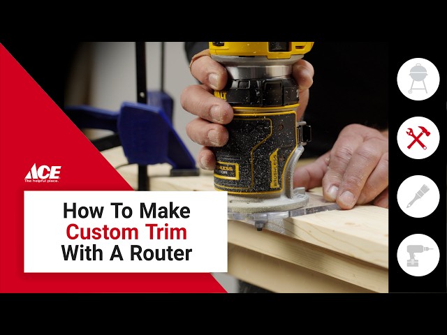 How To Make Custom Trim With A Router | Ace Hardware