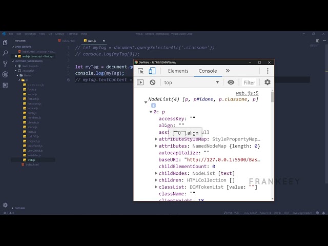 Changing all texts using javascript