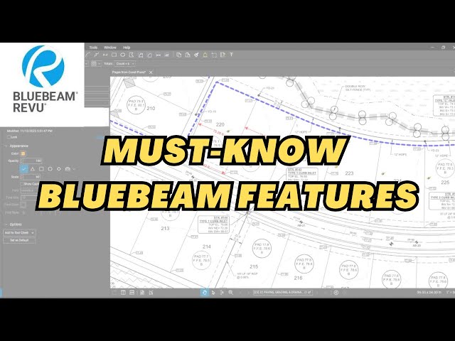 Bluebeam Tips and Tricks (Tutorial)