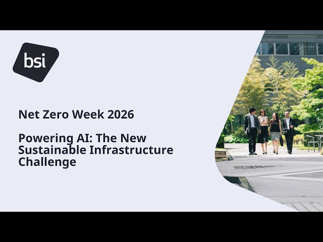 Powering AI: The New Sustainable Infrastructure Challenge