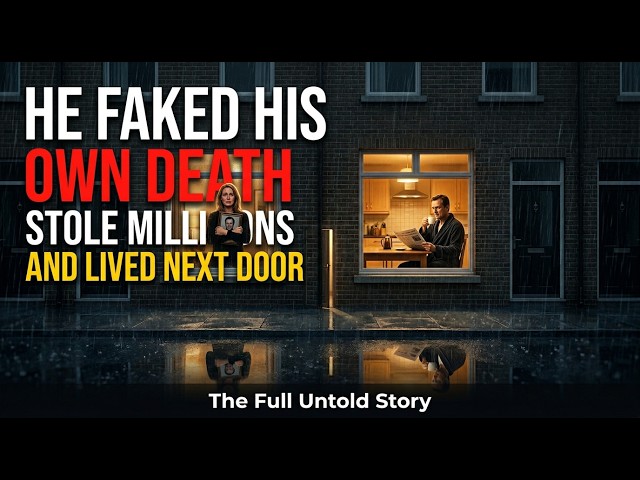 He Faked His Own Death, Stole Millions, and Lived Next Door to His Grieving Wife for 5 Years
