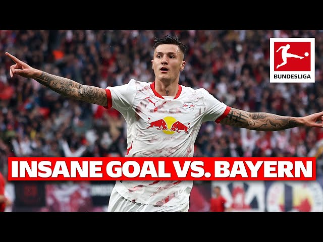 INSANE Trivela Goal by Sesko vs. Bayern! 🤯🔥