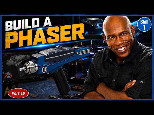 How to Model a Star Trek Phaser in Blender | Episode 19