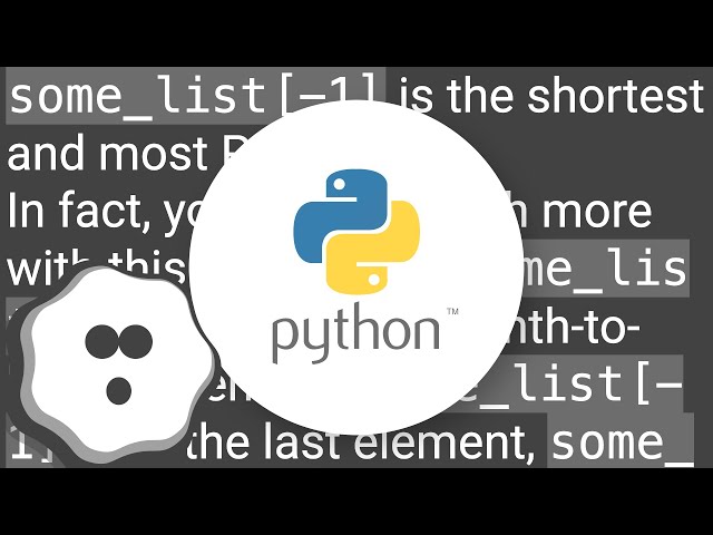 How do I get the last element of a list?