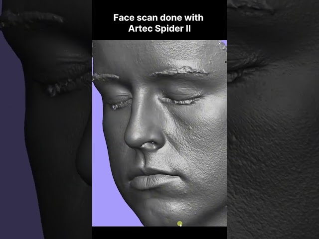 This 3D Face Scan Took Just 15 Seconds 👀