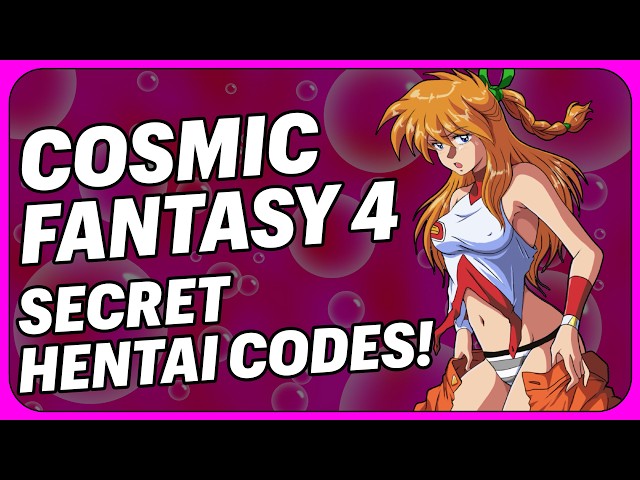 Cosmic Fantasy 4 Chapter 1 + 2 Hentai Codes! Now on Nintendo Switch in Cosmic Fantasy Collection 2!!