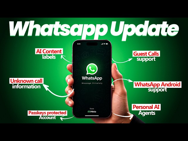 WhatsApp Just Changed AI, Chats, Calls & Security