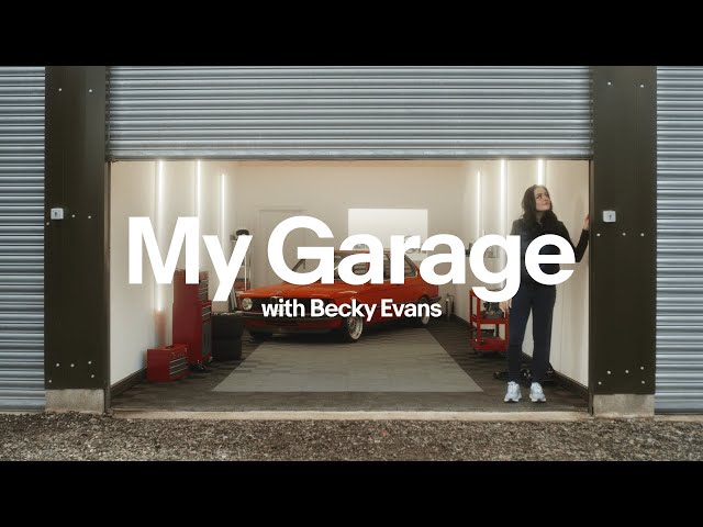 Turning My Garage Into A Museum For My Cars | My Garage Ep. 1 | Becky Evans
