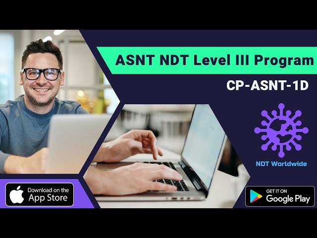 ASNT NDT Level III Program