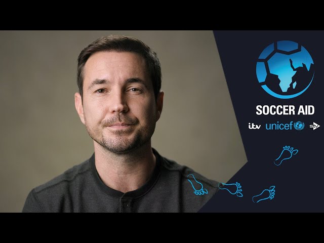 Soccer Aid for Unicef | Martin Compston 'This is the power of your donations'