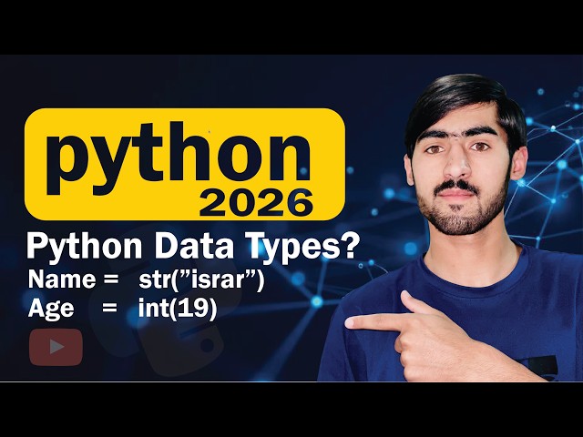 Python Data Types in 5 minutes for Beginners | Complete Guide with Examples