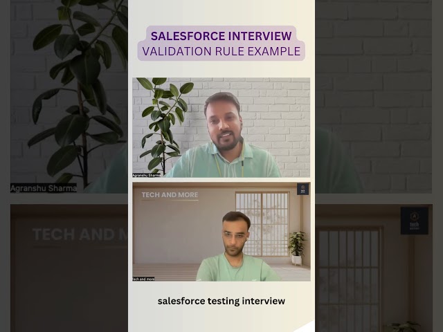 Validation Rule Example: What I've Seen in Real Projects #salesforceinterview @salesforce