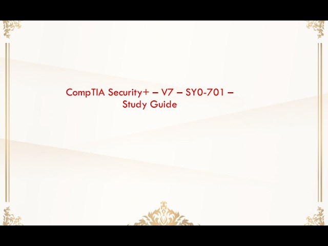 CompTIA Security+ SY0-701 Practice Test (2026) – 100 HARD Questions You’ll Probably Miss