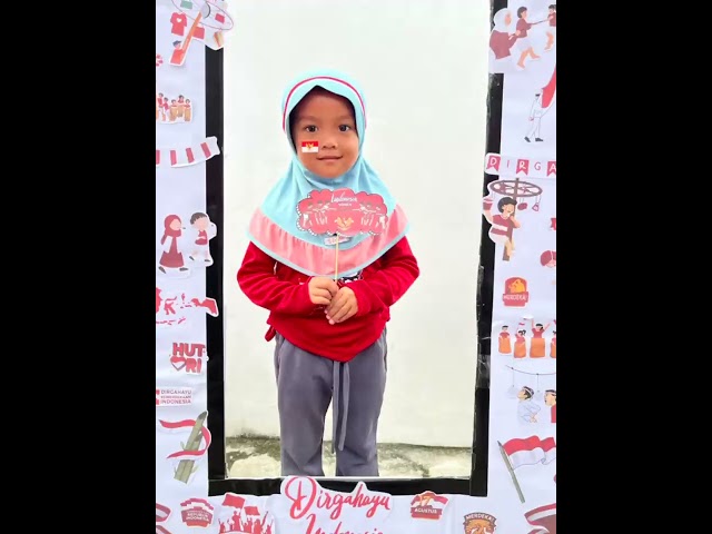 Huttt Ri 80 di api Al mukhlasin #17agustus #preschool #anakpaud #seru