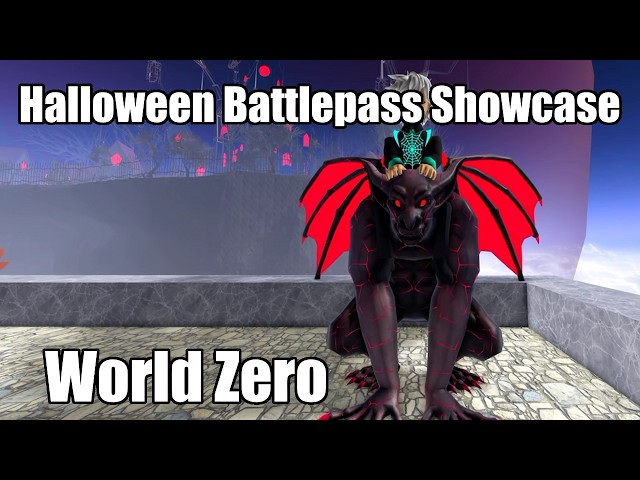 Halloween 2026 Battlepass Showcase (World Zero) PICK A SIDE | ALL FREE & PAID ITEMS