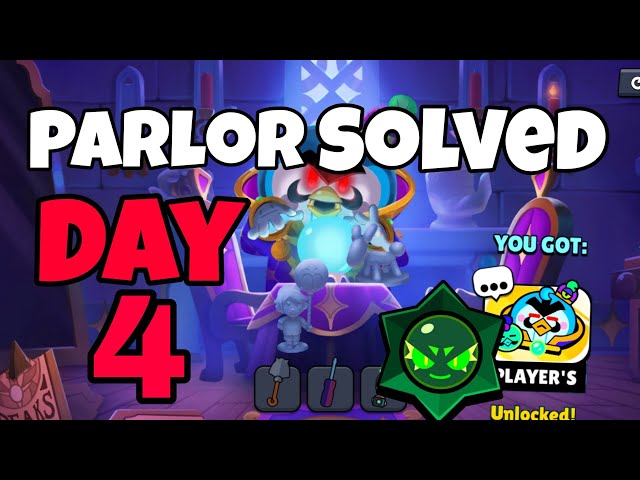 How to Complete Find Gus Day 4 Puzzle Full Guide 😱 Solve Parlor #findgus in Brawl Stars 🔥 
