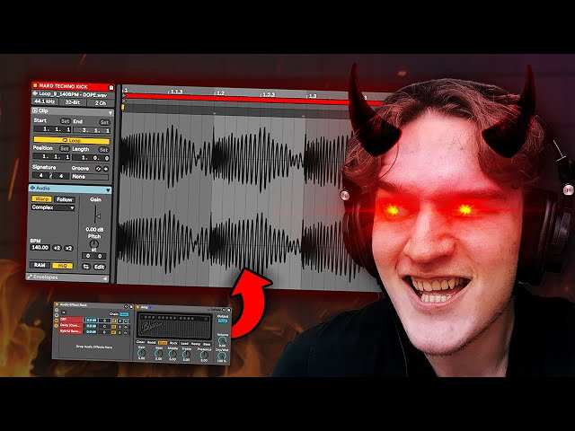 Making HARD Techno Bass from Scratch - EZ Method