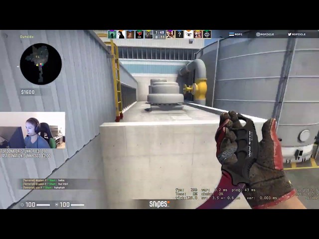 BEST of CS:GO #3 - rops PARKOUR RUSH into nuke site