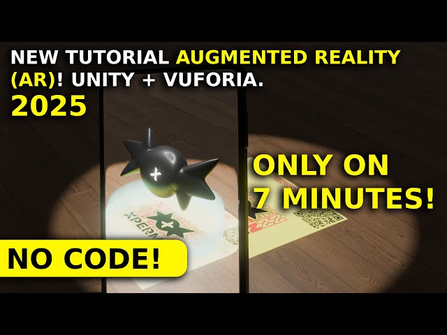 How to Create AR in Unity with Vuforia - Done in 7 Minutes! No Coding! (2025)