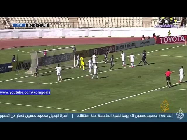 Iraqi team to achieve a valuable draw against the Japanese computer Asian  for the 2018 World Cup
