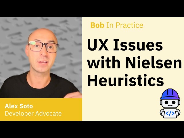 Audit UX Issues with Nielsen Heuristics