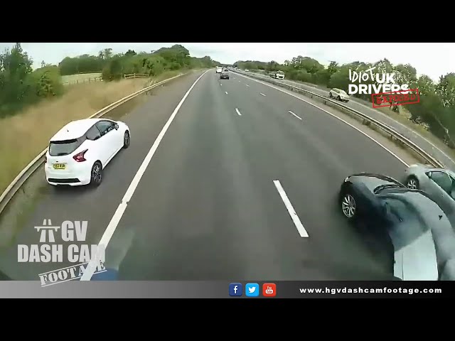 Idiot UK Drivers Exposed Compilation ft HGV Dashcam Footage | Road Rage | Trucks | crashes