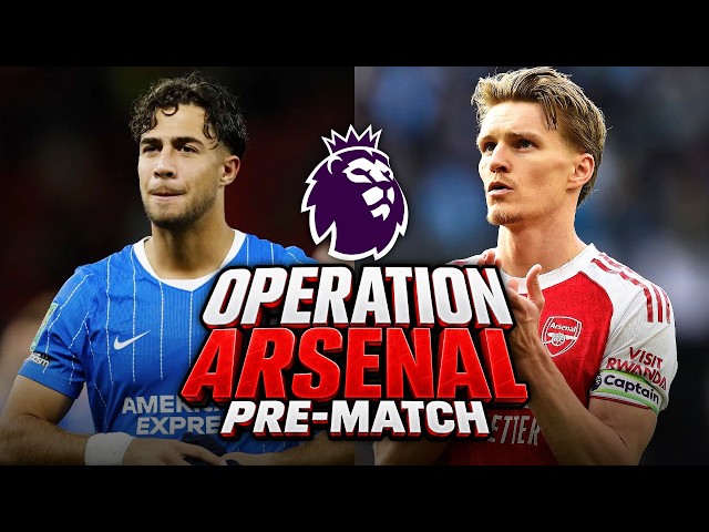 Let's go 8 for 8! | Brighton vs Arsenal | Pre-Match