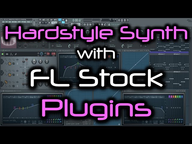 HARDSTYLE SYNTH FL STUDIO | How to Make a Hardstyle Lead with FL Studio Stock Plugins ONLY