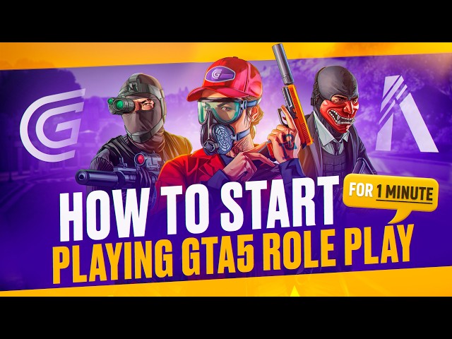 How To Start Playing GTA 5 RP on FiveM. For 1 Minute (Guide, FiveM, GTA V RP)