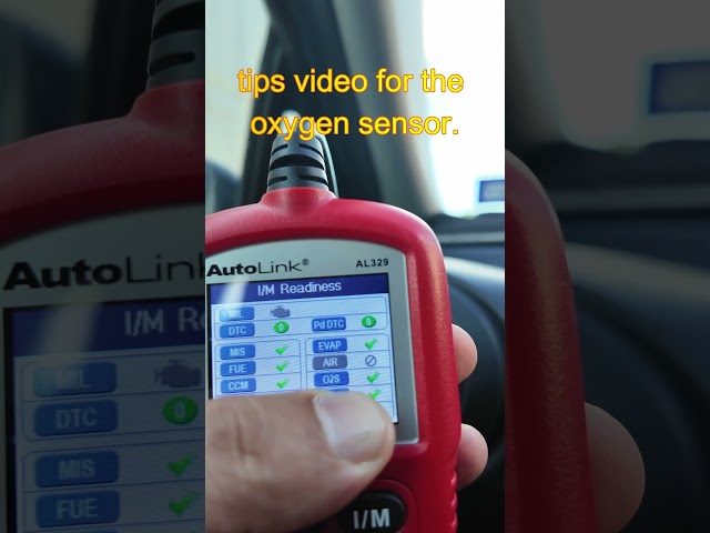 Stuck Oxygen Sensor Monitor Won't Set Ready #SmogTest #OBD2Scanner #CarTips