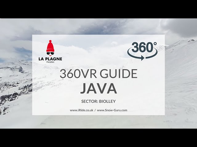 Java piste | La Plagne | Biolley | Full HD360VR