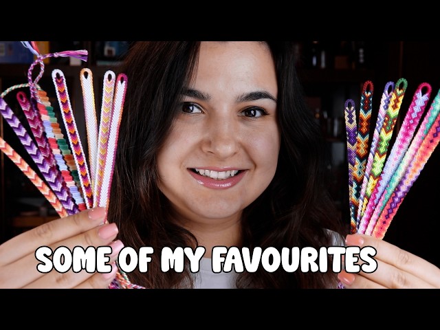 My latest friendship bracelets and a new challenge!