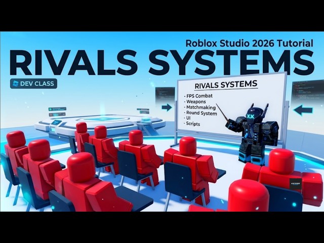 Breaking Down Roblox RIVALS Systems | Roblox Studio Dev Talk - Build Competitive FPS Mechanics