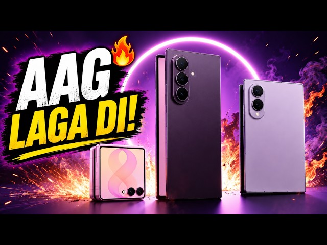Samsung Galaxy Z Fold8 Ultra, Fold8 & Flip8 Review 🔥AAG LAGA DI | Camera, AI & Performance Explained