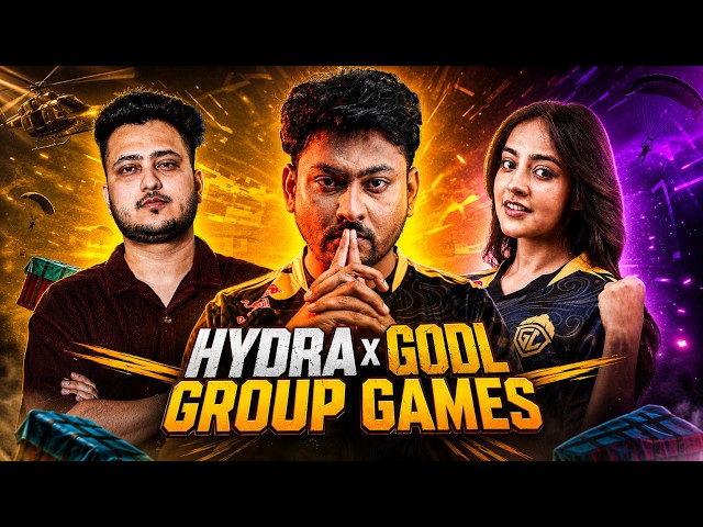 🔴LIVE - HYDRA x GODL Group Games 9 PM | GTA Parkour & Meccha Chameleon