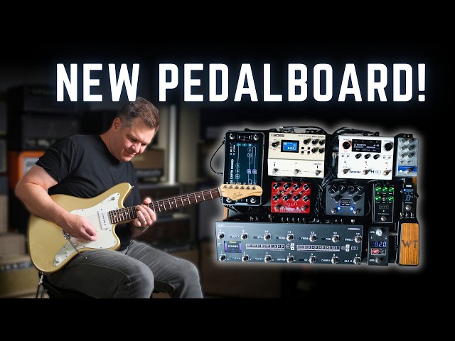 I put a Quad Cortex Mini on my Pedalboard // Brian's Board Update