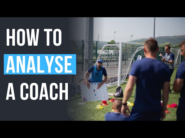 How are FOOTBALL coaches being analysed? - Andrew Douglas