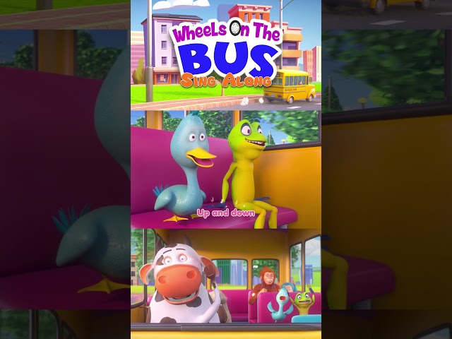 MooMoo & The Barn House Family | Wheels On The Bus Sing Along