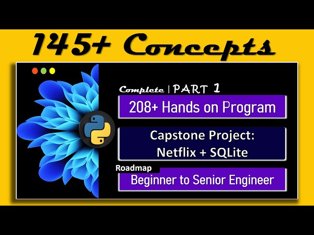 Python Tutorial (2027) | how to think, design, & build programs using  Object-Oriented Programming