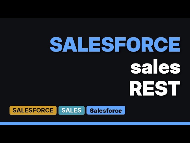 Salesforce: REST API without Connected App (2 Solutions!!)