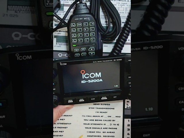 Quick ID-5200 Firmware Update Guide #hamradio #id5200 #icom