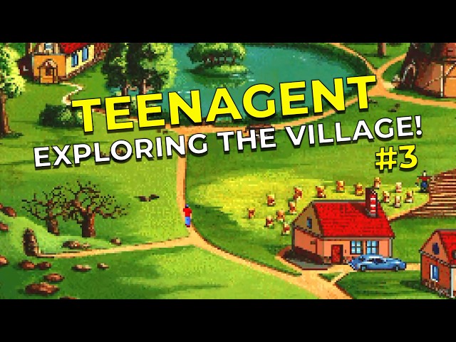 Teenagent Blind Playthrough #3 — Exploring the Village!