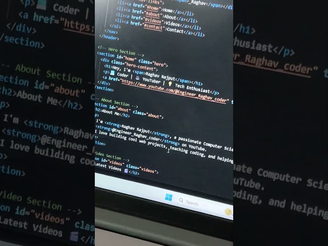 Html... Css.. #html #coding #coder