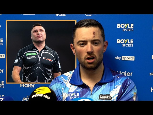 'HE PROBABLY REGRETS THAT NOW' - Luke Humphries on Gerwyn Price REACTION during Grand Prix final