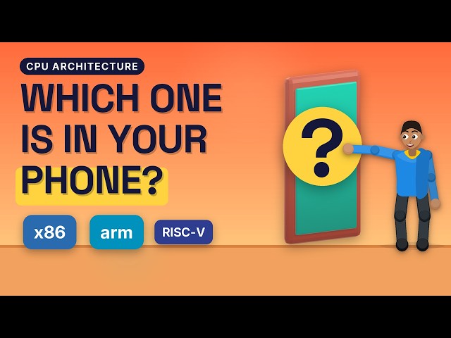 x86 vs ARM vs RISC-V: which chip is in your phone?