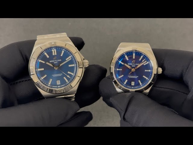 Comparing the 36 & 40mm Breitling Chronomats 