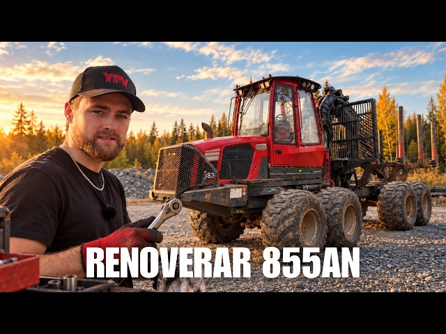 Starting Repairs on the Old Forwarder Before Selling It
